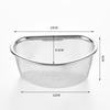 ZISIZ Under-Sink Drain Basket Storage Rack (2-Pack)