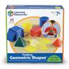 Learning Resources Folding Geometric Shapes(TM) Transparent 3D Shapes & Folding Diagrams LER 0921