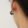 FANTASTIC PLANET black ball ring earrings