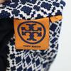 Tory Burch Long Sleeve Tailored Jacket S White X Blue Women Used