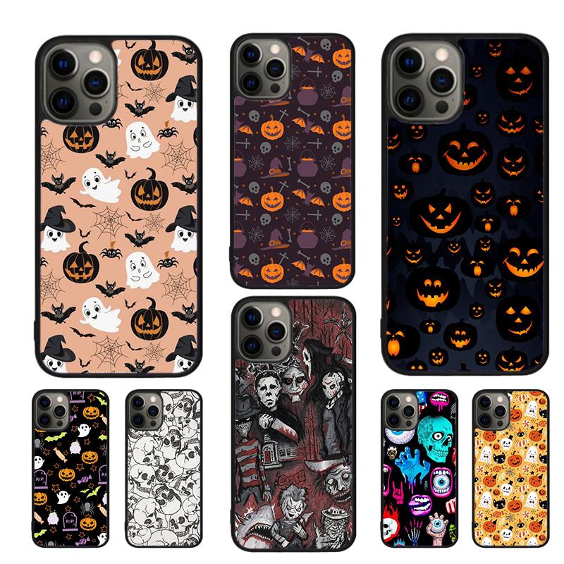 Halloween Horror Mobile Phone Cases Cover For iPhone 17 Air 16e 15 14 12 13 11 Pro MAX apple Plus Coque