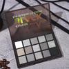 Dark Elf Eyeshadow Palette Punk Style Metallic Finish