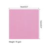 25 Sheet Origami Paper Double Sided Pink 5.5x5.5 Inch Square Sheet for Art Craft Project, Beginners, Gifts Decor