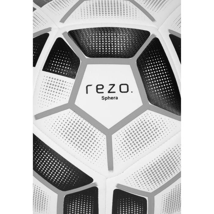 Ballon de football - REZO - Sphera - Taille 4 - Gris - Technologie avancée
