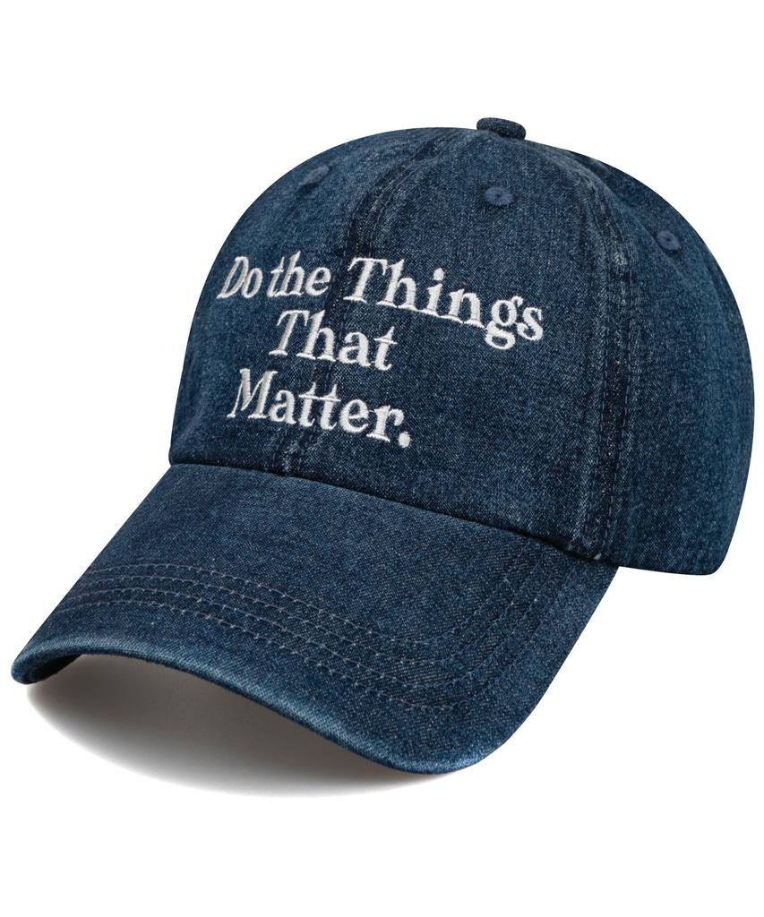 Wig That Matter Denim Ball Cap