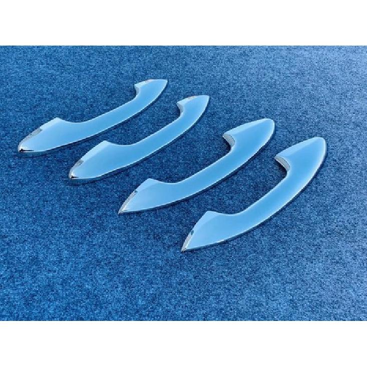 Chrome Door Handle Lid Cover Trim For -2025 Benz C Class  Sedan W206 4pcs