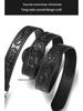 Men's Retro Dragon Head Genuine Leather Belt with Carved Embossed Design