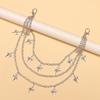 Star Shaped Multilayer Metallic Waist Chain With Lobster Clasp For Adult Women Party Wear