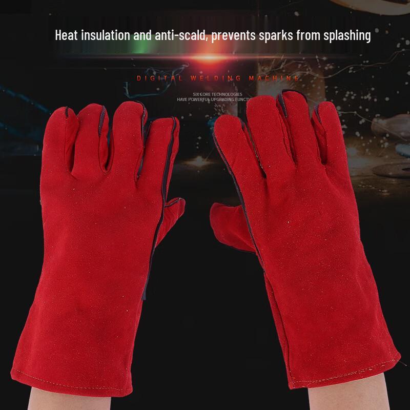 COFLYEE Double-Layer Welding Protection Gloves