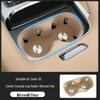 Zeekr 8X Center Console Cup Holder Silicone Protective Pad & Armrest Box Interior Accessory.