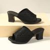 Summer Fashion Non-slip Rhinestone Comfortable Ladies Sandals
