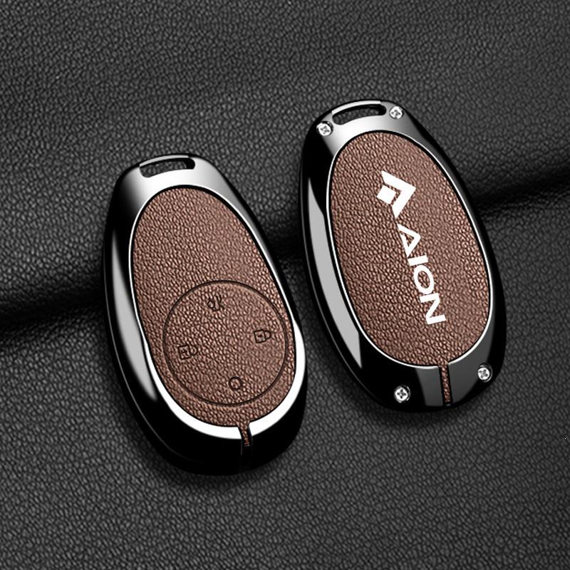 GAC AION Y Plus Key Case for 2021-2023 Models with Metal Buckle - Personalized Male Design