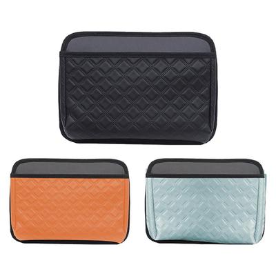 Back Seat Car Organizer Convenient Large Capacity Storage Seat Back Organizer Exquisite Leather Backseat Organizer For Phone
