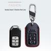 Genuine Leather Key Case for Honda Accord, Fit, Jade, Lingpai, XRV, Fengfan Models