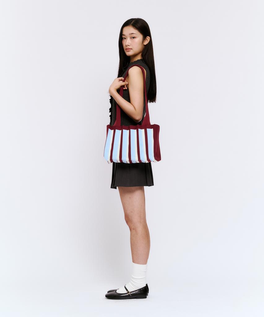 Pleatsmama New Mini Two-Way Bag Very Purple