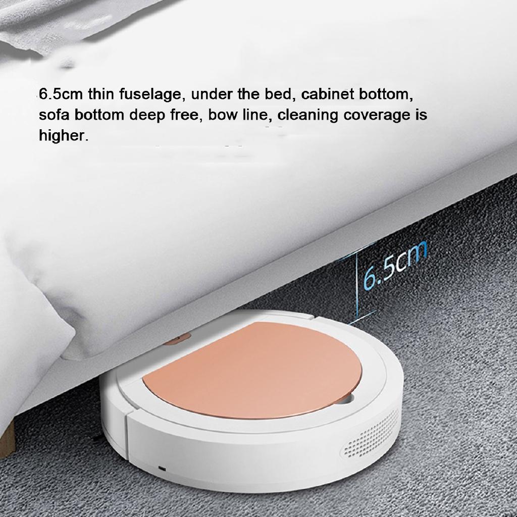 3W New Smart Sweeping Home Strong Power Robot 3 In 1 Robot Floor Cleaner Robot Vacuum Cleaner 1800 Pa