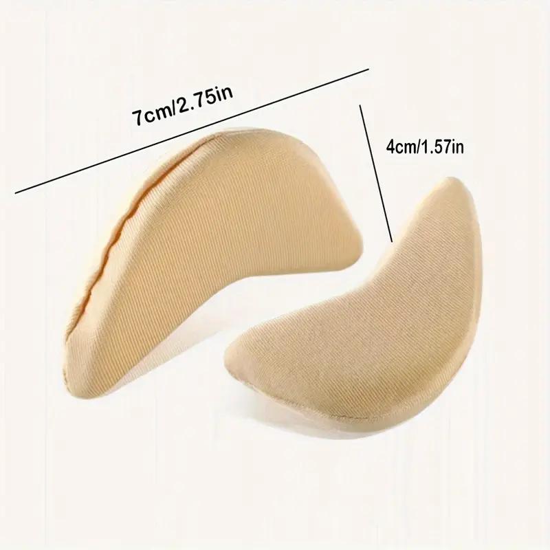 Women's High Heels Adjustable Toe Plug Sponge Pad Non-slip Forefoot Pad Men and Women Thickened Anti-pain Pads Half Size Pads