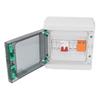 PV Combiner Box 2 String Waterproof Solar Combiner Box with 15A Fuse 32A Circuit Breaker DC500V