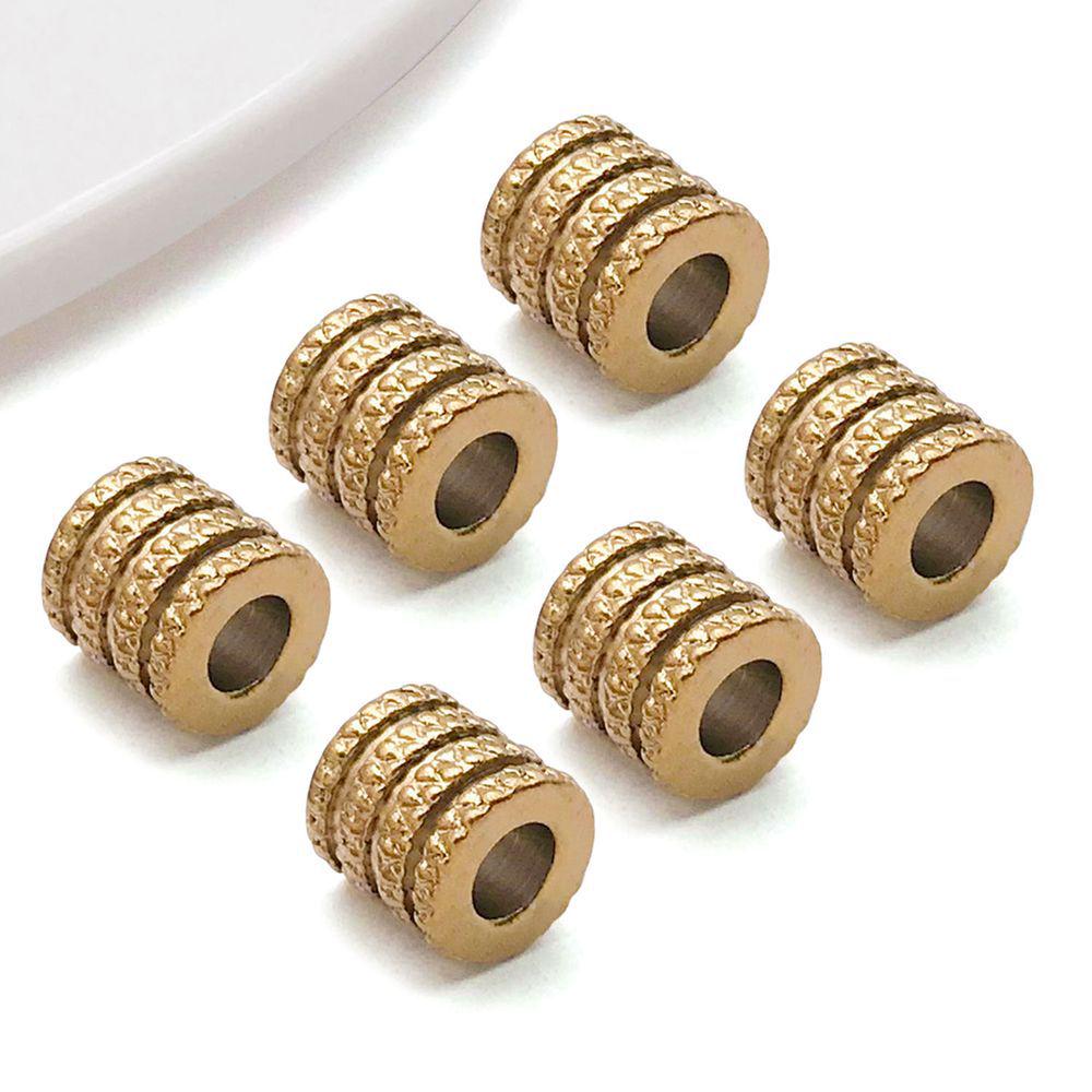 Kreuz Edelstahl Große Loch Perlen für DIY Schmuck