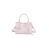 × Marie Cat Sweet Bow Versatile Commuter Crossbody PU Tote Bag Women Handbags Pink BMK-73441