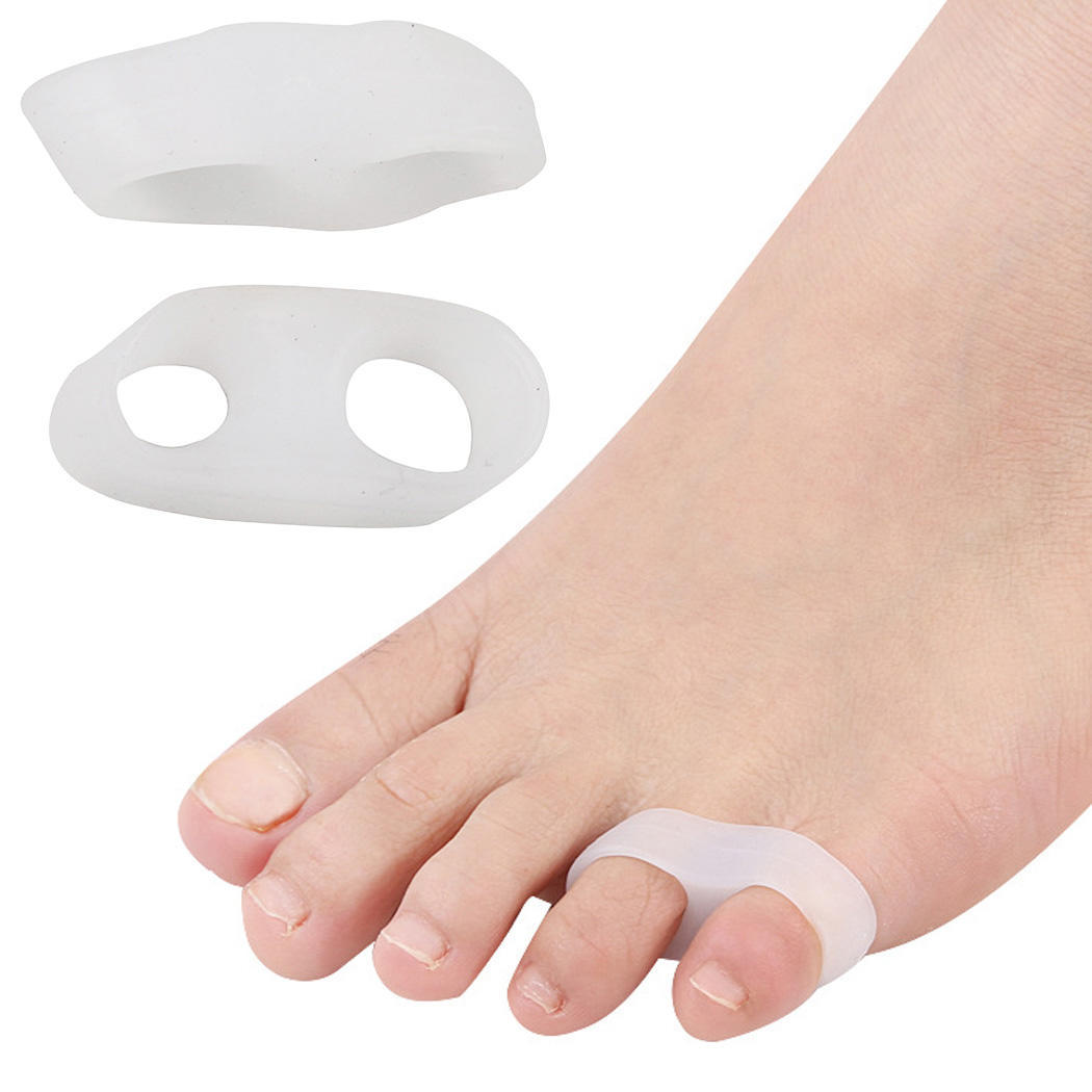 

Bag1 2шт удобные силиконовые мизинец вальгусной корректор сепаратор аппарат