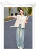 Retro Chinese Jacquard Frog Button Round Neck Jacket - Spring 2025 Collection