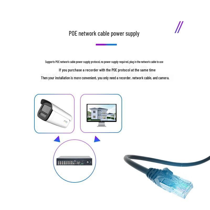 Hikvision 4MP 2K Full-Color POE Surveillance Camera