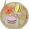 New Cartoon Plush Brooch Cute Cotton Bee Decoration Clothing Bag Headdress Accessories Accessories