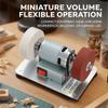 Speed Adjustable Mini Bench Grinder Sturdy Base Dual Wheel Grinder New Electric Grinder for Home