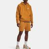 Under Armour Logo Printed Hooded Long Sleeve Sweatshirt Men Sweatshirt Yellow-Ochre 1373880-707