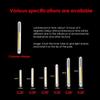 50PCS/lot 2.2-4.5mm S L Light Night Fishing Float Rod Lights Dark Glow Stick Useful Fishing Fluorescent Lightstick