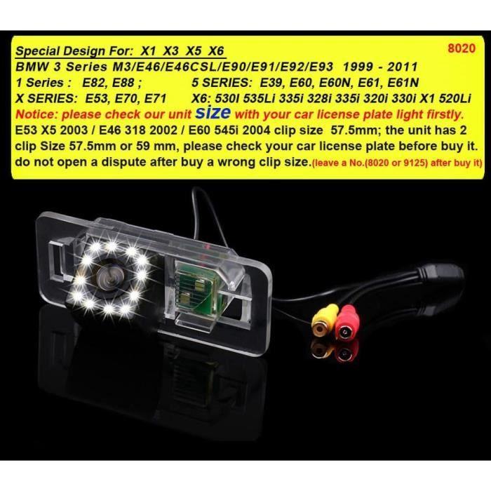 Caméra de recul pour Voiture Dynavsal Couleur Vision Nocturne