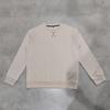 Men's Geometric Jacquard Textured Crew Neck Sweatshirt, Long Sleeve X Stitch Decor Casual Pullover Top for Daily Wear