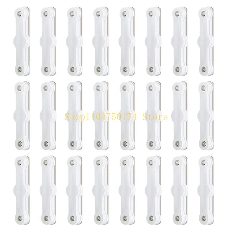 Kunststoff Fenster Fliegengitter Befestigungsclip für Zuhause Büro Schwerlast Vorhänge Klebeklemme Langlebiger Fliegengitter Montageclip Top Verkauf