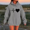 Womens Hoodies Oversized Sweatshirts Long Sleeve Casual Pullover Hooded Sweatshirt Tops
