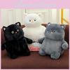Cat Super Cute Plush Toys Big White Doll Simulation Sleep Pillow Super Soft