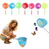 Children's Extendable Butterfly Net Lightweight Foldable Insect Catching Net with Telescopic Handle for Outdoor Exploration and Nature Activities