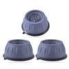 4pcs/set Anti Vibration Pads Noise-reducing Washing Machine Mat Anti-Walk Washing Machine Vibration Pads Dryer Stabilizer Pads