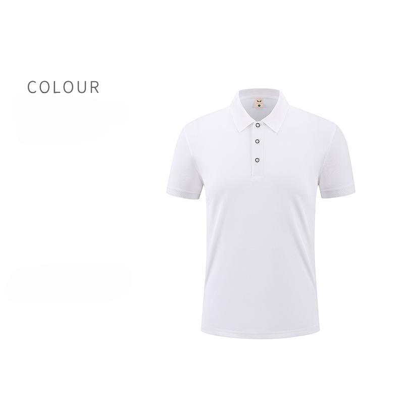 2024Sommer kurzarm polo-shirts für männer und frauen, einfache business casual einfarbig revers POLO atmungsaktiv und vielseitig