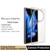 IMAK Crystal Case II Pro for vivo X Fold3 Pro Case Two-Piece PC Clear Phone Shell (Upper Cover+Lower Cover)