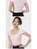 Women's Short Sleeve Yoga & Fitness Quick-Dry Slimming Top
