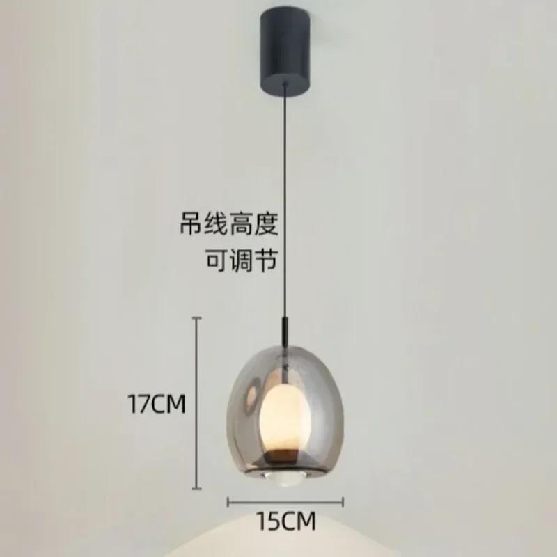 W2557 Новый Подвесной Светильник Изголовья Спальни Роскошный Персонализированный Свет для Ресторана Натуральный Ретро Креативный Дизайн Warm light