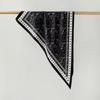 Twill Light Luxury High Sense Simulation Silk Headscarf Waist Triangle Scarf Silk Scarf Multi-Function
