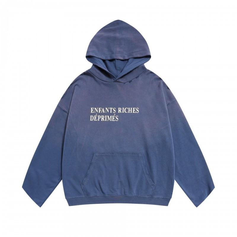 ERD Rich Kids Depressed Loose Fit Hooded Sweatshirt Teens Casual Daily Wear