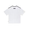 Converse Solid Color Loose Round Neck Short Sleeve Couple Style White Men's 10020975-A01