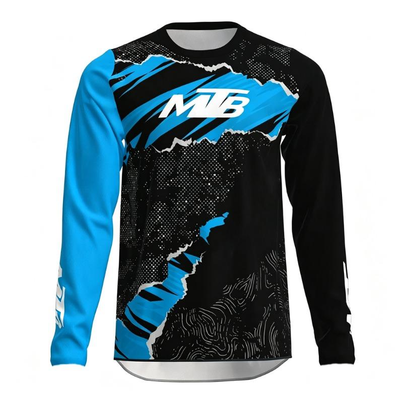 2016 Men's Off-Road/Enduro/Mountain Biking Long-Sleeve Shirt Jersey Breathable Outdoor Sports Top Children's Long-Sleeve Jersey