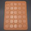 Round Macaron Sheet Silicone Macaron Mat for Microwave Ovens and Refrigerators