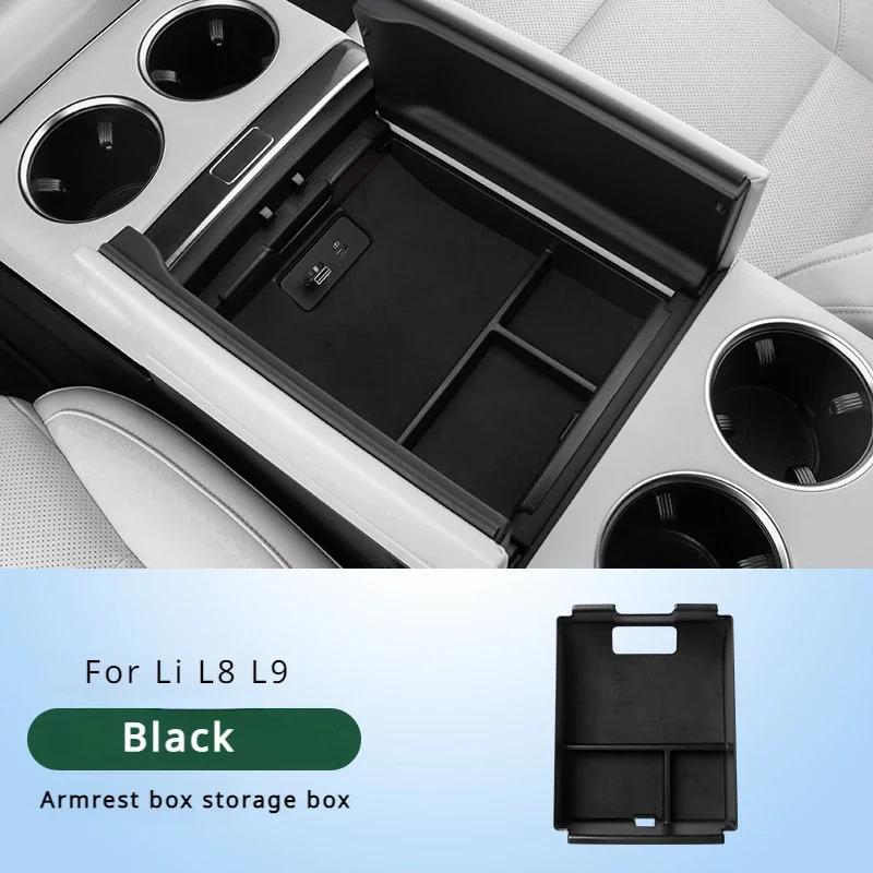 For LI LiXiang L7 L8 L9 2022 2023 2024 Armrest Box Storage Box Central Control Lower Storage Accessories for Leading Lixiang