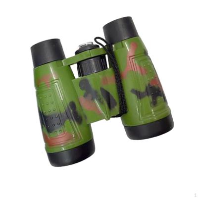 Kids Binoculars Toy Shockproof Telescope 6x30 Sensory Toys Magnifying Glass Compact