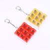 9 Tasten Finger Tastatur Kappen Stressabbau Spielzeug Knopf Tastenkappe Schlüsselanhänger Mechanische Tastatur Knopf Stressabbau Spielzeug